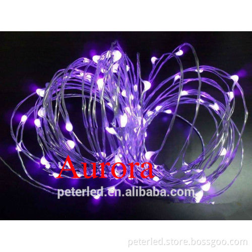 Aurora 2016 LED Copper String light Christmas decoration for indoor and outdoor decoration
